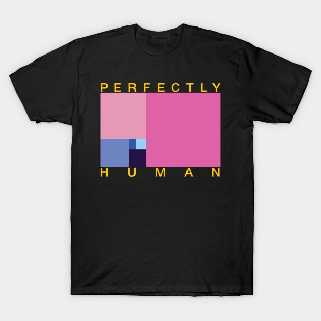 Perfectly Human - Omnisexual Pride Flag T-Shirt by OutPsyder